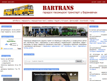 Tablet Screenshot of bartrans.net